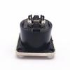 Metal 8-Core Square Seat with Panel Card Faucet Ohm 8-Core Audio Power Amp Connector Female