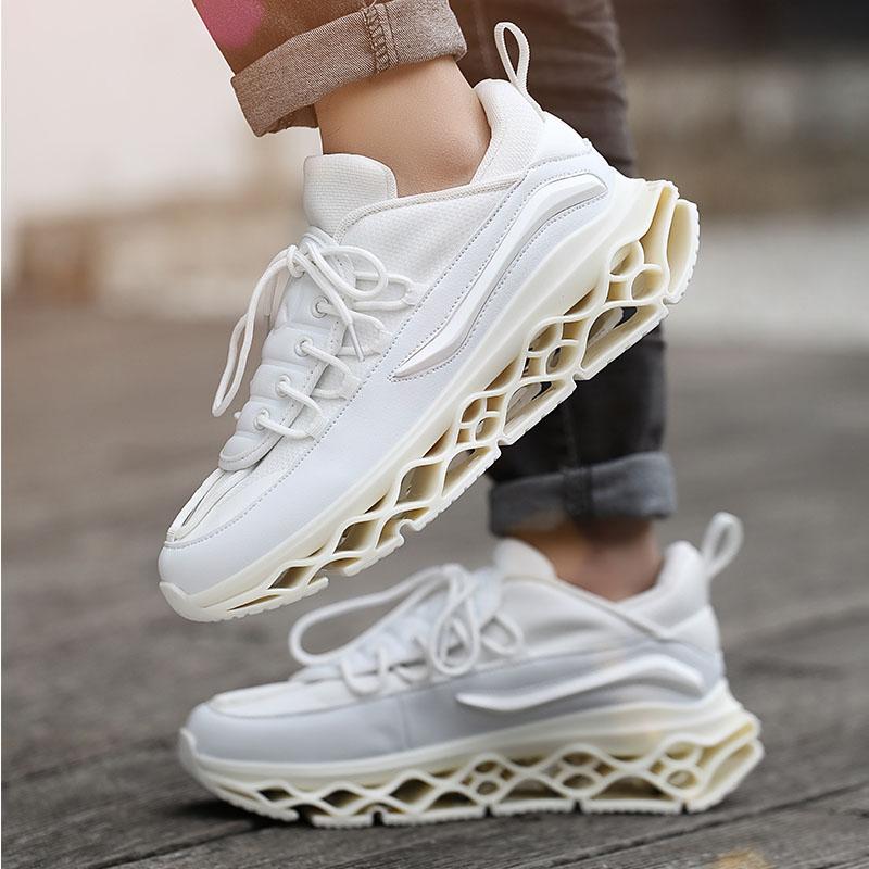 Pantofi de tată la modă INS Bărbați Adidași high street cu lamă Bărbați Design de marcă Talpă groasă Amortizare Antiderapant Pantofi casual de exterior Bărbați