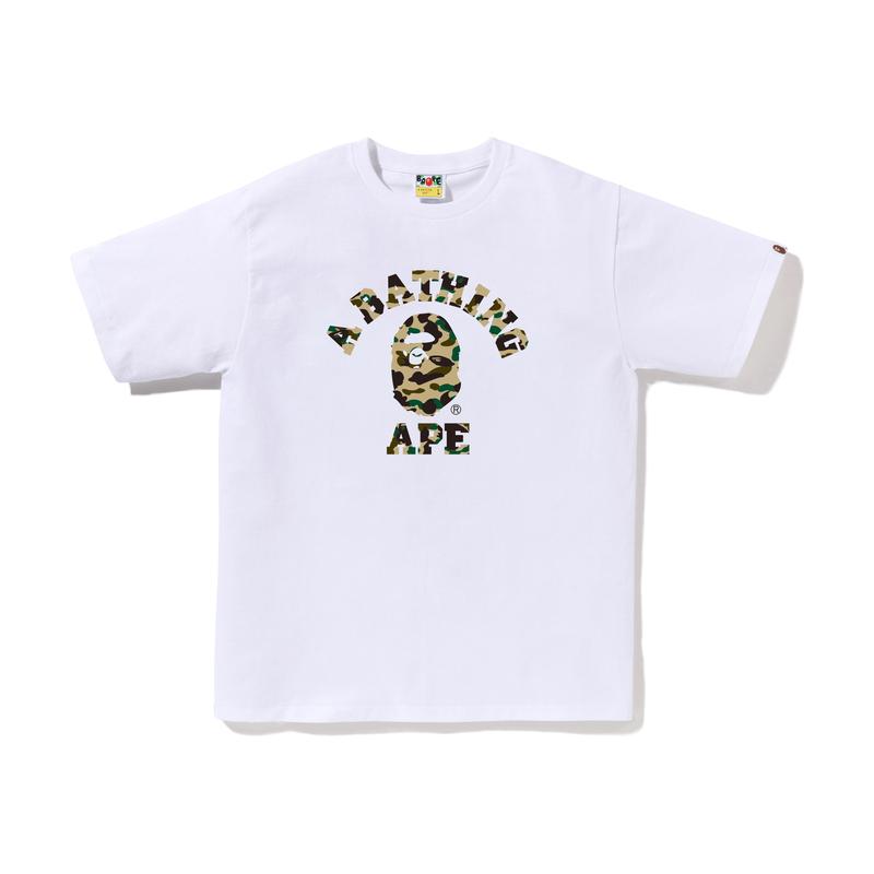 A Bathing Ape 1st Camo College T-shirt 0ZXTEM012101O