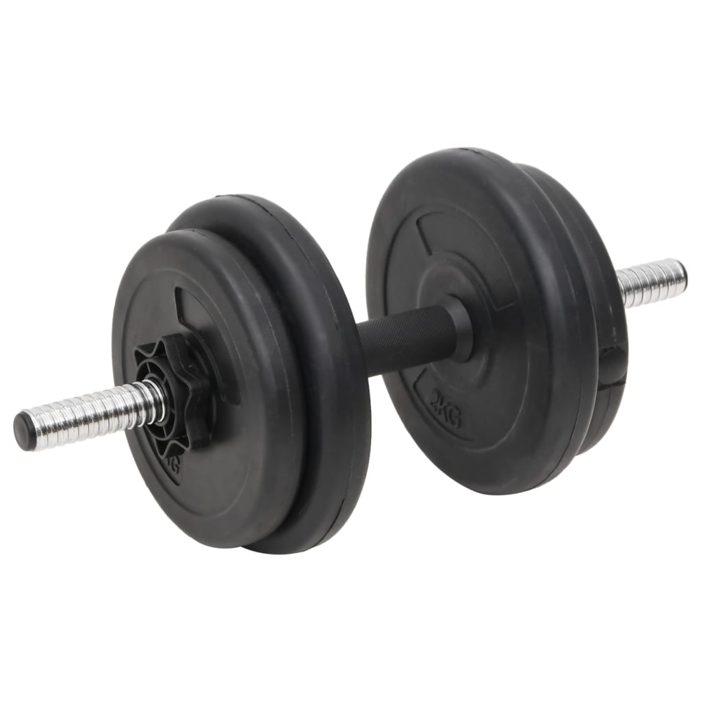 Barbell and Dumbbell Set with 60 kg Weight Plates