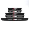 Car Door Sill Protector Trim for S0 GR Sport MN C-HR RAV4 Avensis Prado Prius IZOA Rear Trunk Bumper Scuff Plate Accessories JH0