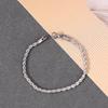 2026 New Hip Hop Wists Chain Men's Titanium Steel Thin Bracelet Fashion Classic Jewelry Daily Party Holiday Gift