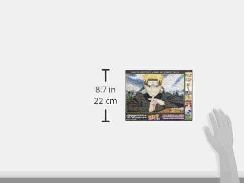 ENSKY Naruto Shippuden Mosaic Art 50x75cm Jigsaw Puzzle, 1000 Pieces, JIGSAW PUZZLE 1000-395