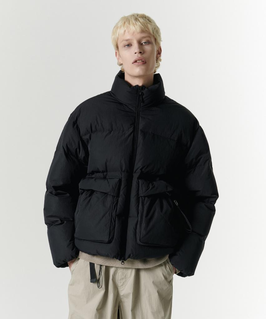 Musinsa Standard [City Leisure] Down Short Padded Jacket [Black]