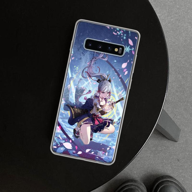 

Чехол для телефона Genshin Impact Камисато Аяка для Samsung Galaxy S26 S25 Edge S24 S23 Ultra S22 Plus S21 FE S20 + Арт На заказ Samsung S25 Ultra