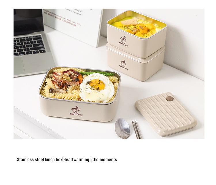 Large Capacity Microwaveable Stainless Steel Bento Lunch Box with Free Shipping
