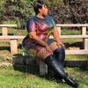 Women's Round Neck Short Sleeve Colorful Sequined Bodycon Party Club Sheath Dress Plus Size