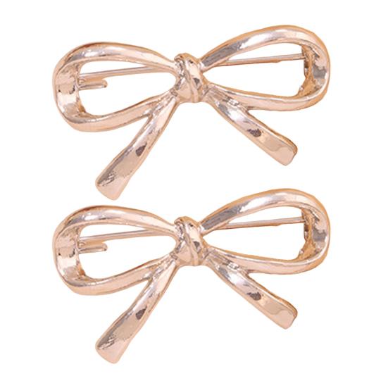 

2Pcs Bowknot Lapel Pins Cute Bow Brooch Pins Women Fashion Collar Pin Stylish Accessory for Scarves Shawls Sweaters Dresses Hats