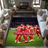 Bayern Munich Customize Your Name Floor Rug Office Rug Suitable for Dining Room Decorate Room Outdoor Game Room Antislip Carpet Anime Office Decor
