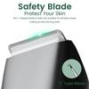 Waterproof Electric Body Hair Trimmer With Rechargeable Base Adjustable Guide Combs For Men Daily Personal Grooming At Home