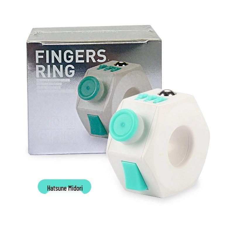

Волшебное кольцо для снятия стресса: Креативная многофункциональная игрушка-новинка светло-зеленый