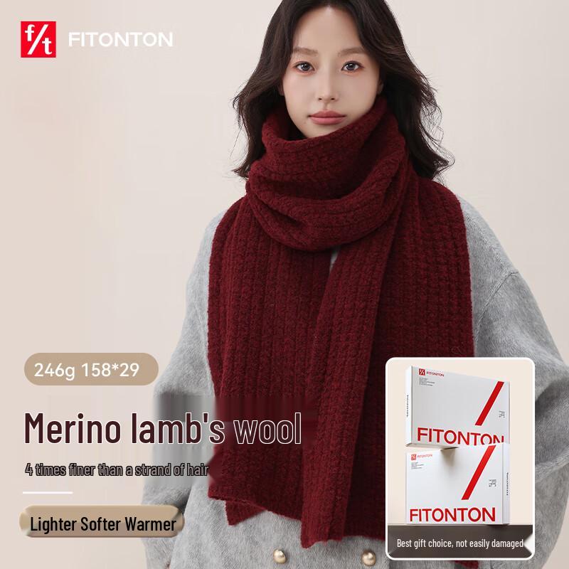 

FitonTon Women s Warm Winter Scarf & Shawl 206*34cm