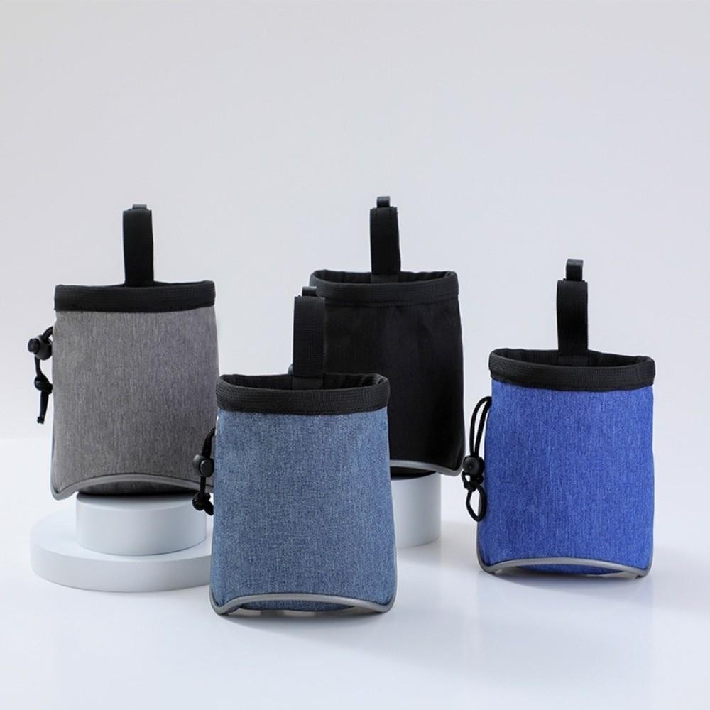 Hands-Free Pet Walking Waist Bag Oxford Cloth Puppy Snack Reward Bag  Daily Walks