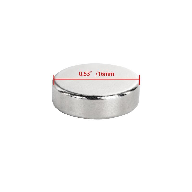 10/50Pcs Strong Magnets Round Discs Ring Hole N50 Rare Earth Neodymium Magnet