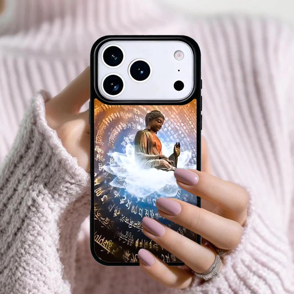 Buddhism Sakyamuni Buddha ZEN Phone Case For Apple iPhone 17 Air 16E 15 14 Plus 13 12 11 Pro Max Mini Funda Cover