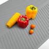 Sink Mat Dish Drying Rack Anti-Slip Waterproof Kitchen Drying Mat Eco-Friendly Silicone Mats Dish Mat Drying Kitchen Mat For