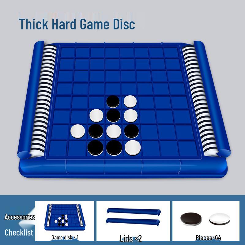 

Реверси Детская игра: Логическое мышление и игра на память для двух игроков.