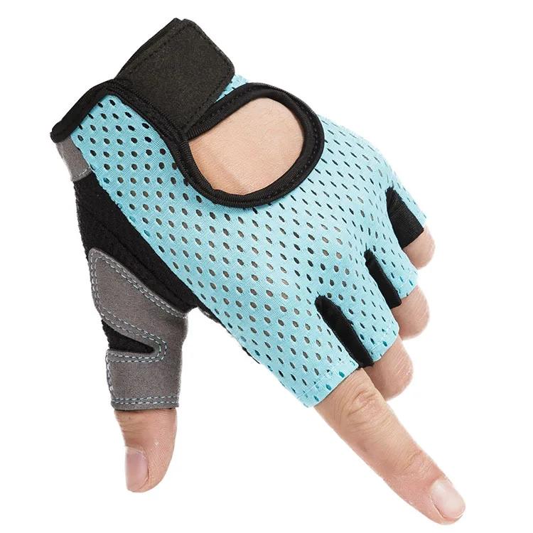 Radhandschuhe Halbfinger Rutschfest Stoßdämpfend Atmungsaktiv Ausrüstung Fitnessstudio Radfahren Fahrrad Outdoor Fitness Sporthandschuhe