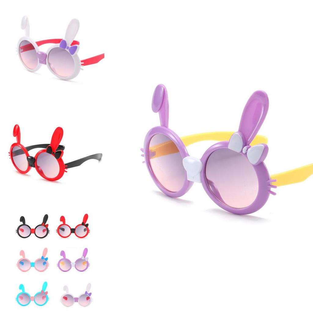 Stylish Rabbit-frame Sunglasses For Kids Perfect For Any Occasion
