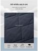 Men's Thickened Cotton Lapel Coat - Warm Winter Jacket for Mid-Aged and Elderly - Plus Size Available