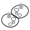 1 Set 25003 Pool Filter Pump Seals Kits For Intex 58604 56638 Swimming Pool Valve O-Ring Replacement Pool Filter Pump Seals Kit