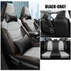 Custom Car Seat Covers Full Set For Toyota RAV4 2019-2025 Waterproof Leather Seat Cushion  Protective Cover Interior Accessories