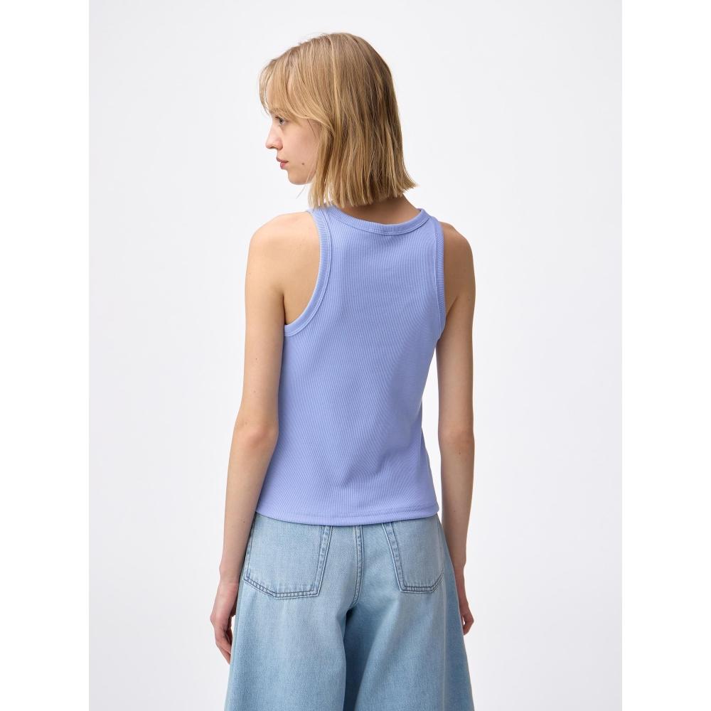 GU by Uniqlo Ribbed Tank Top Os+ec