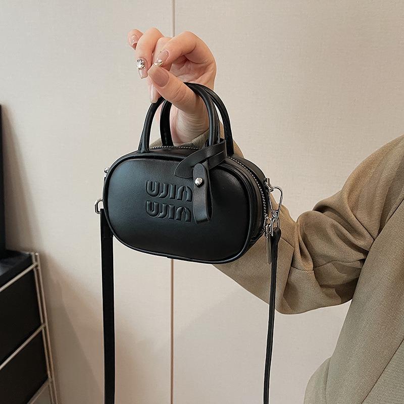 Retro handbag new fashion soft women's bag small shoulder bag niche texture mini messenger bag