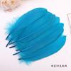 50Pcsdiy Feather Hard Big Floating Feather Wedding Dress Toddler Handmade Decorative Material Mask Feather