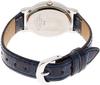 Montre Analogique Étanche Citizen avec Bracelet Cuir Bleu Marine Q&Q pour Femme, Bleu, VZ89-305