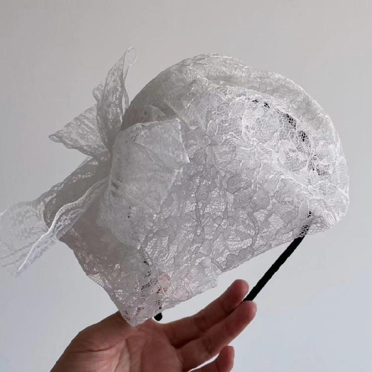 Fascinator Hut Damen Blume Netzband Kopfband Cocktail Teeparty Kopfschmuck