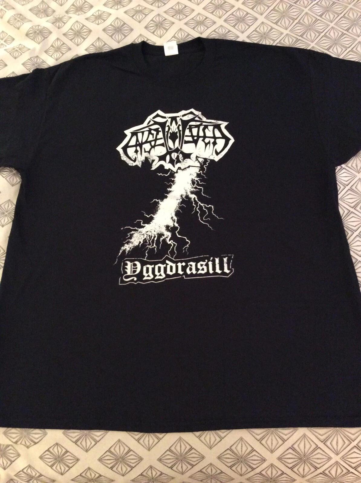 ENSLAVED Yggdrasill Shirt XL, The Chasm, Inquisition, Urgehal, Urfaust, Naglfar 2XL