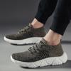 New Spring And Autumn Light-Soled Men'S Casual Sports Shoes, Walking, Running, Tennis Shoes, Plus-Size Men'S Shoes