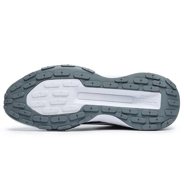 Fila Cake Fabric Synthetic Leather Casual Lightweight Sports Low-Top Lifestyle Shoes Men Sneaker Black White F12M221121FBW