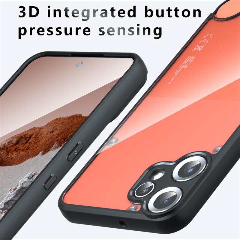 Durchscheinende Matte Hülle für Nothing CMF Phone 2 Pro Matte Hülle für Nothing CMF Phone2 Pro Hülle für Nothing CMF Phone 2 Pro Hülle