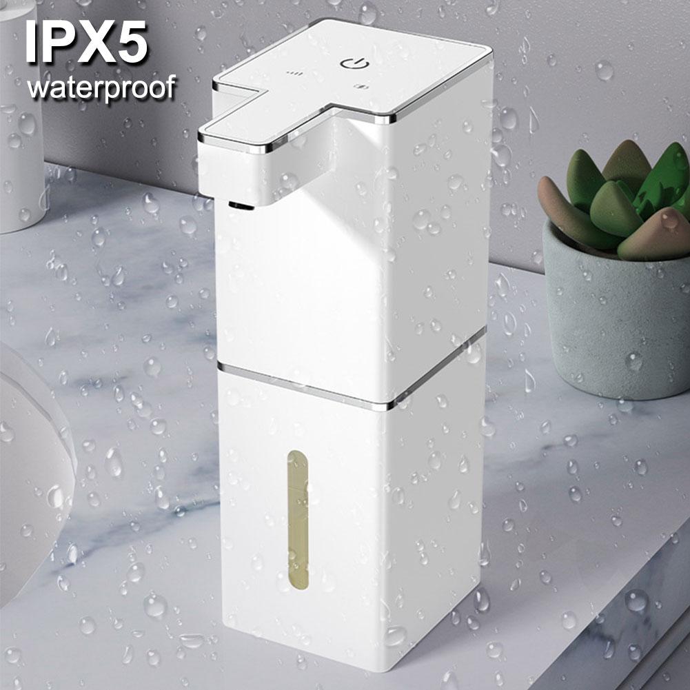 400ml Automatic Soap Dispenser Touchless Hand Soap Dispenser Hands Free Auto Soap Dispenser for Kitchen and Bathroom