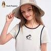Hush Puppies Girls' Quick-Dry Short Sleeve T-Shirt