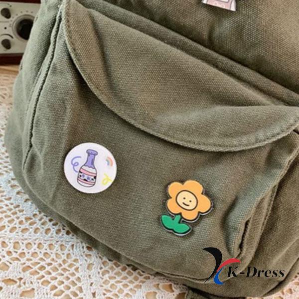 Vintage Canvas Schultertasche Rucksack Umhängetasche(3 Farben)