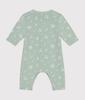 Cubic Jumpsuit A0B76 Light 3 months 60cm [Petit Bateau] Green/Multicolor