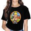 Bob der Baumeister Damen T-Shirt Grunge Unisex Polyester Rundhals-T-Shirt Harajuku