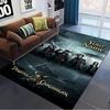 Name Custom Caribean Pirates Carpet Rug for Living Room Bedroom Home Sofa Decoration,Kids Play Non-slip Floor Mat
