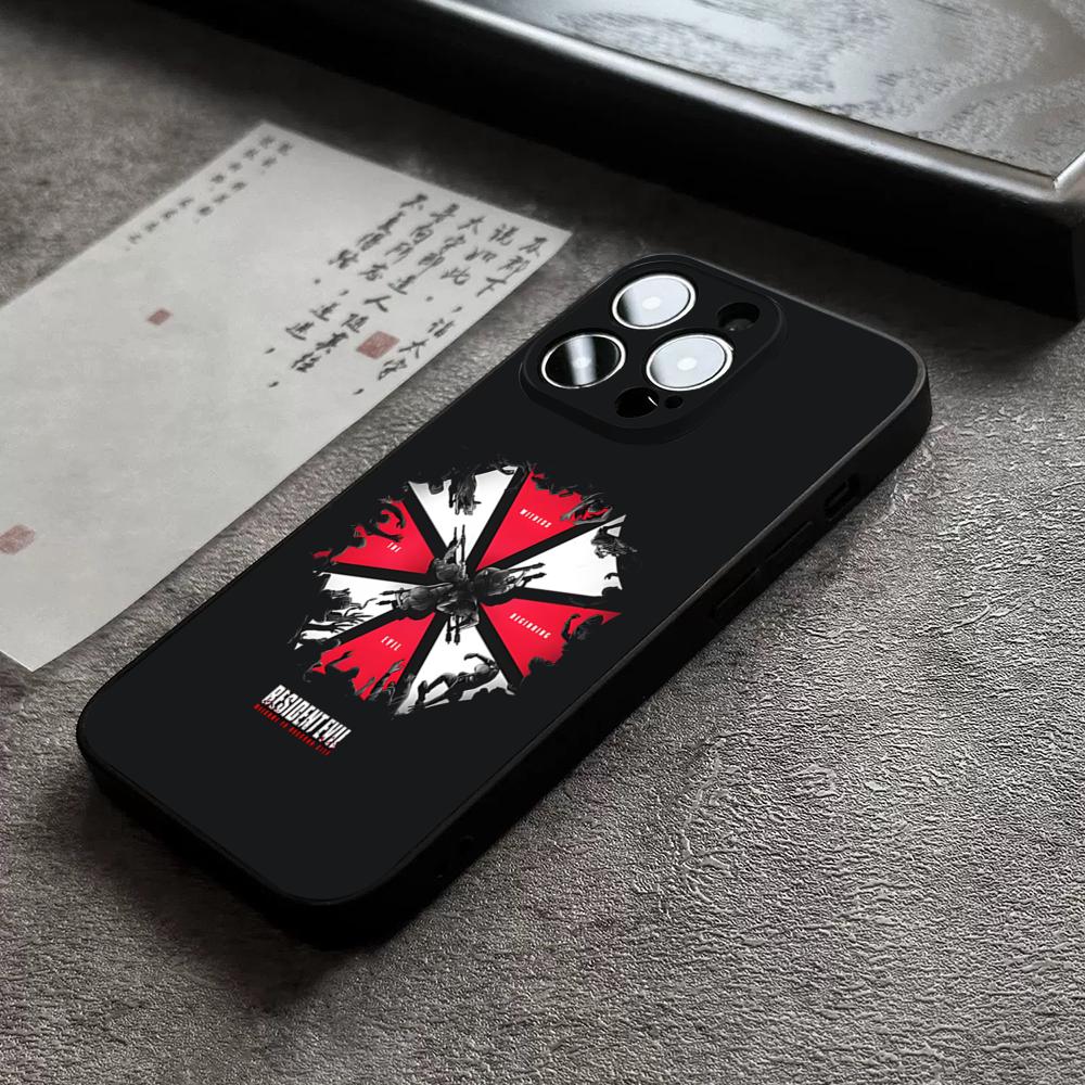 Umbrella Corporation Phone Case For 15 Pro Max Iphone 16 14 Pro Max 12 15 Plus 13 Pro 11 Xr X Xs 8 7 Plus Silicone Back Cover