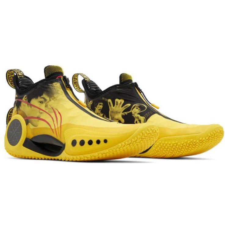 Li-Ning Way of Wade 9 Bruce Lee Pánské tenisky Žlutá Černá ABAR119-11