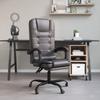 Day and Night - Day and Night Reclining Office Chair Massage Synthetic Leather Gray