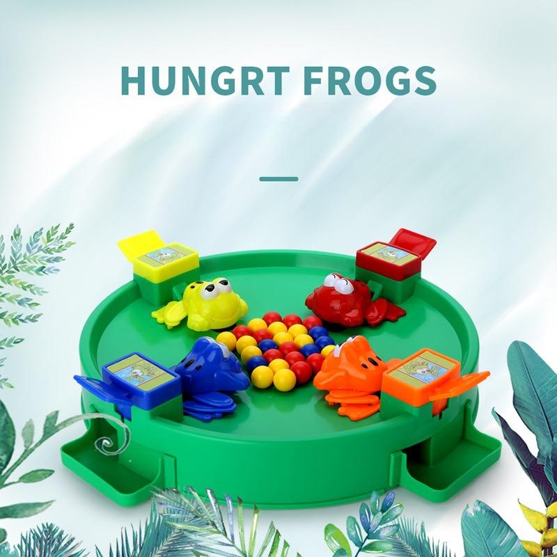 Frog Eats Beans, Children's Toy, Boy Goes Crazy, Gluttonous Beans, Parent-child Interaction, Desktop Puzzle Game