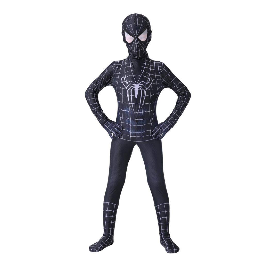 Costume for Kid Adult Miles Morales Spider-Man Cosplay Bodysuit Halloween Carnival Superhero Full Body Zentai Jumpsuit
