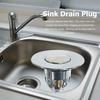 Sink Plug Drain Strainer Shower Prevent Clogging Sink Drain Bounce Plug Washbasin Bathroom Water Stopper Cover