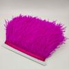 FeatherBeatiful 10 Yards Hohe Qualität Straußenfeder-Borte Fransen Federband 10-15CM/4-6 Zoll Breite Nähen Basteln Kostüme Dekoration