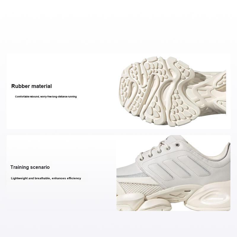 Adidas Xlg Runner Hybrid Удобные Низкие Беговые Кроссовки Унисекс Кроссовки Серебристые JS3068 36⅔