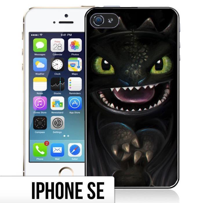 Coque iPhone SE Dragons - Krokmou